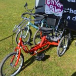 Adapted red bike from Cedar Foundations, Active Belfast Grants 15/16 awarded On Yer Bike Project Celebration Event 